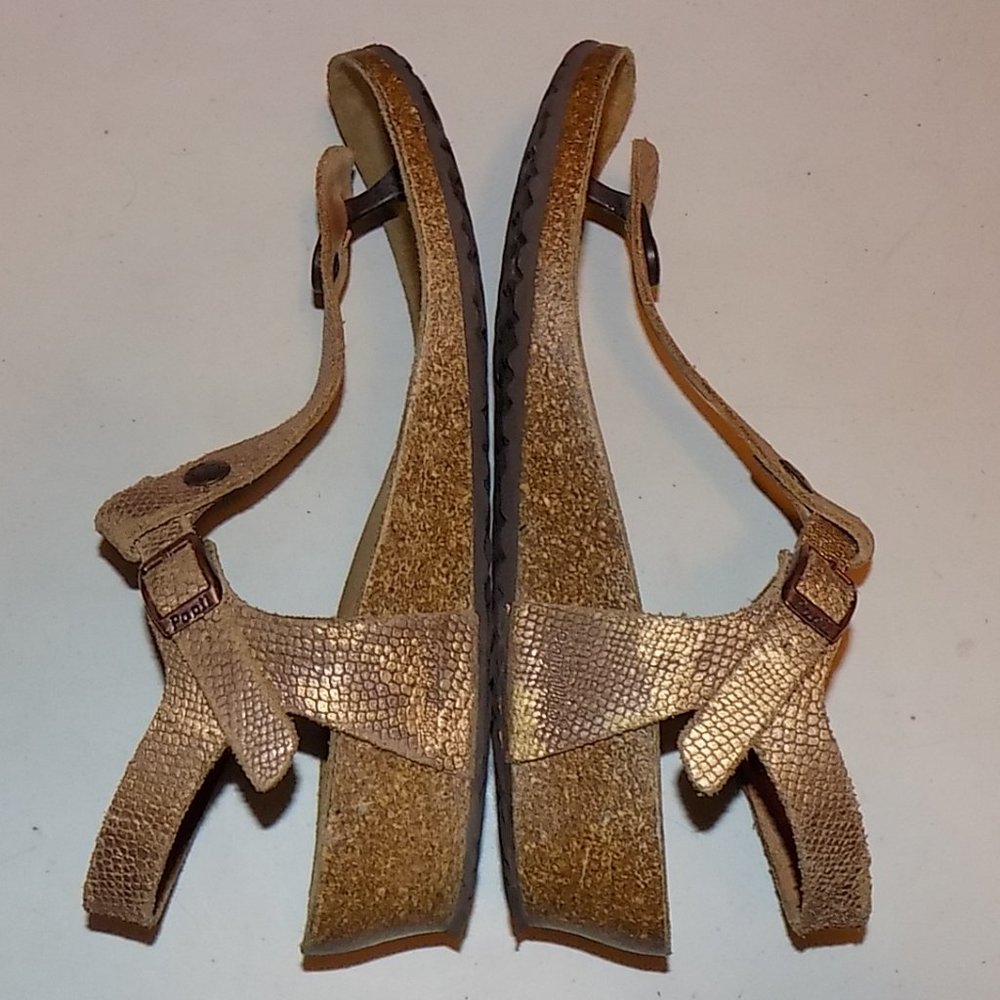 Birkenstock Papillio Ashley Royal Python Leather View 3